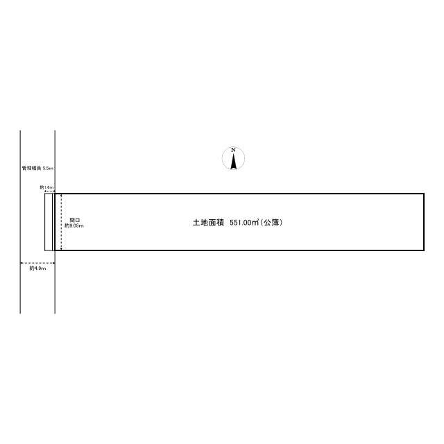 大垣市 新開町（東大垣駅） 住宅用地の土地図