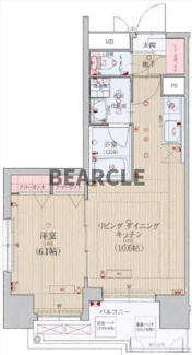【間取り】 | ベラジオ四条通