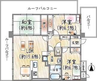 【間取り】 | 藤和シティホームズ池田井口堂 | 3LDK