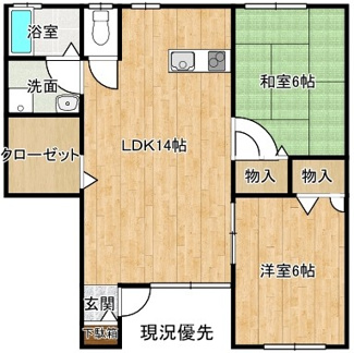 【間取り】 | リープフロッグ　B棟