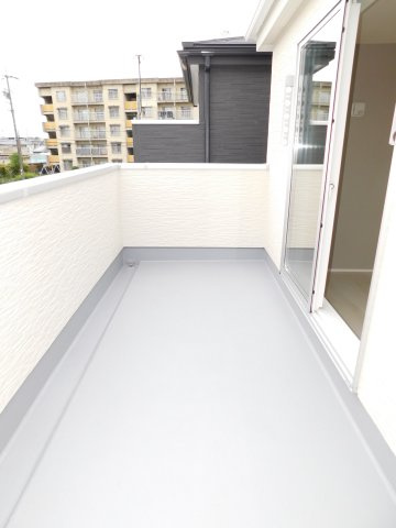 清須市鍋片２丁目の新築一戸建のバルコニー|◇バルコニー◇　　陽当たり良好なワイドバルコニー♪