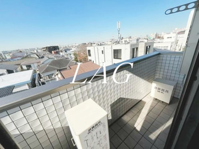【バルコニー】 | ラシーネ武蔵小山 | バルコニーです。
