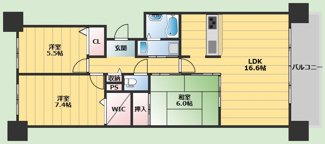 【間取り】 | 南千里パークハウス