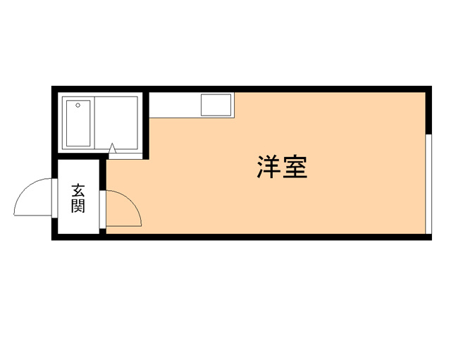 ハイツカレッヂＢの間取り