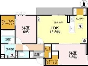 D-ROOM甲子園口の間取り