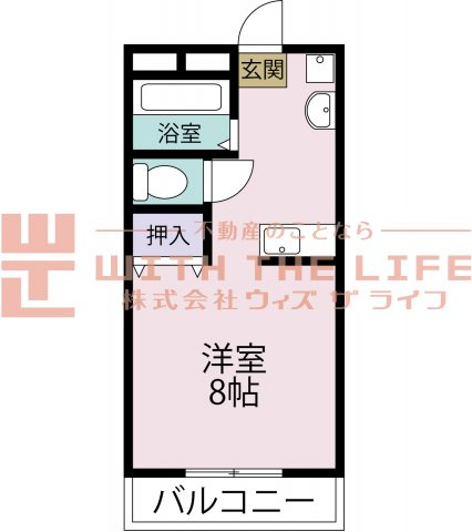 のばらビル【キャッシュバック対象物件】の間取り