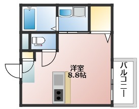 広島市西区庚午北１丁目のアパート