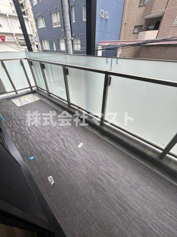 ブエナビスタ阿波座タワーのバルコニー