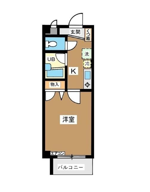 カーサ松原の間取り