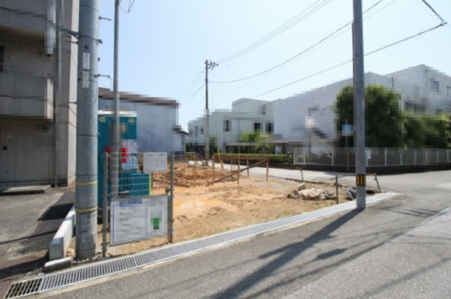 比島町第1　新築戸建　の外観|土地面積　 167.77㎡　（約50.75坪）　
建物面積　 106.91㎡   （約32.34坪）
１階　52.24㎡　２階　46.16㎡　（ルーフバルコニー面積8.51㎡含む）
