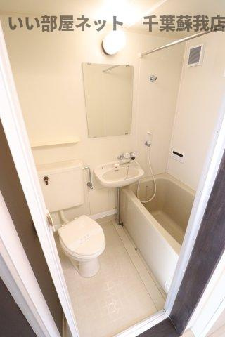 サンセール陽光Bの浴室|コンパクトで使いやすいお風呂です