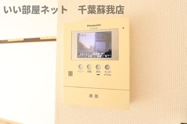 サンセール陽光Bのセキュリティ|TVモニターホン付きでセキュリティ面も安心！
