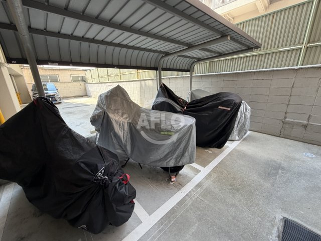 第21関根マンションのその他共用部分|バイク置き場
