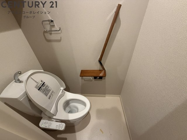 トイレもきれいです