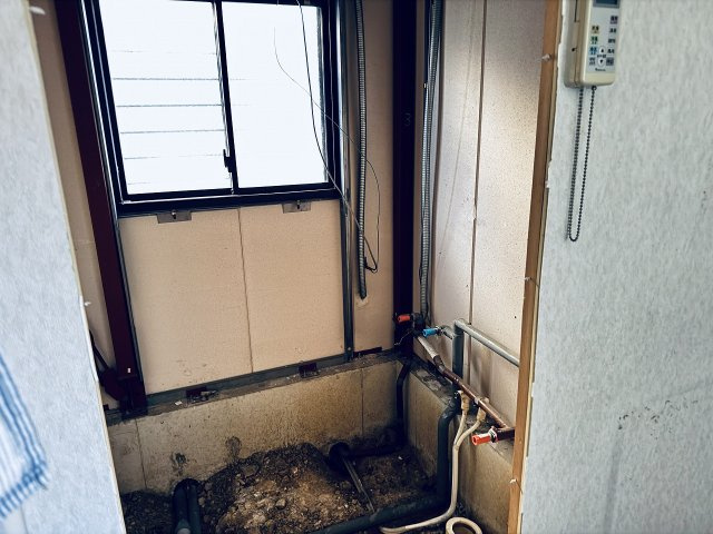 八王子市　南陽台　中古戸建ての浴室|～現在リフォーム中、詳細は当社までお気軽にお問合せ下さい～