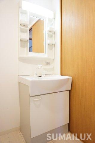 熊本市中央区黒髪１丁目の賃貸マンションの独立洗面台