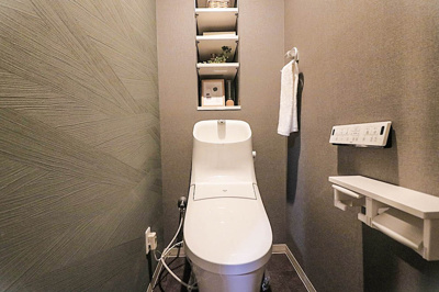 【トイレ】 | パラシオ北梅田 | トイレスペース　2020年に改装履歴があります。
