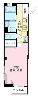 【間取り】 | カサ　デ　グラシアス | 間取りです。