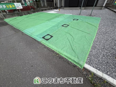 【駐車場】 | クライン佐野市浅沼町　第4期　1号棟 | お車を並列で2台駐車可能です☆

