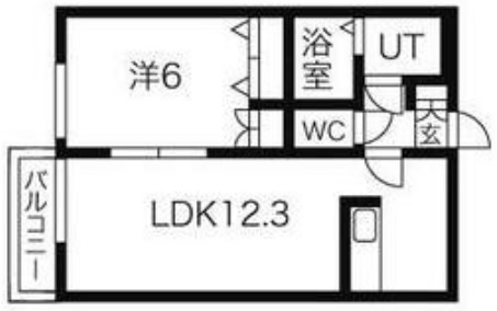 【間取り】 | レジデンスＫ