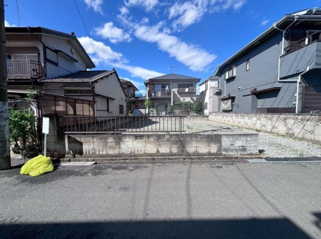 敷地面積38.5坪　売地　川越市霞ケ関北6丁目の前面道路含む現地写真|南側5.0ｍ公道
