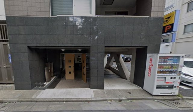 中央区銀座１丁目の事務所のエントランス