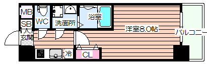 【間取り】 | アルグラッド鷺洲