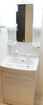 エルスタンザ東綾瀬の洗面所