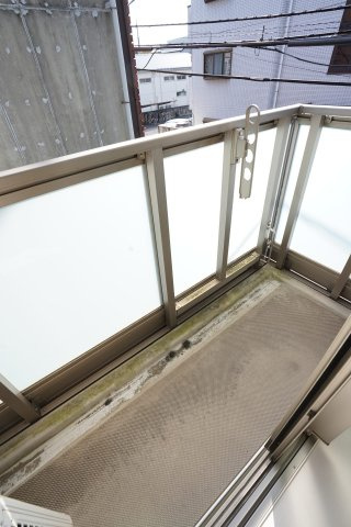 エルスタンザ東綾瀬のバルコニー