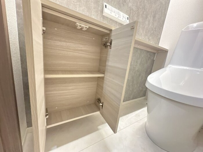 【トイレ】 | TORISIAS ゆいの杜6丁目 B棟 | トイレ収納