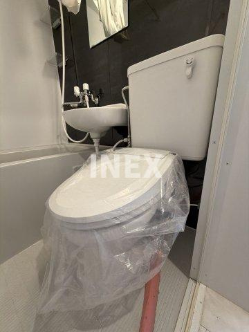 横浜市保土ケ谷区岡沢町のアパートの浴室