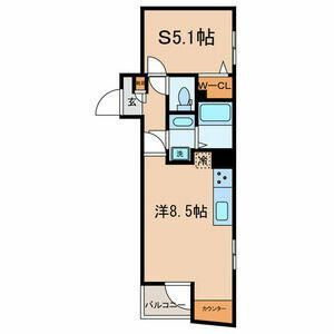 ＰＲＩＭＡＶＥＲＡ桜坂の間取り