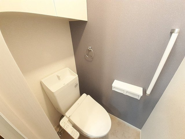 グランリヴァージュ宮司Ⅱのトイレ|シンプルで使いやすいトイレです