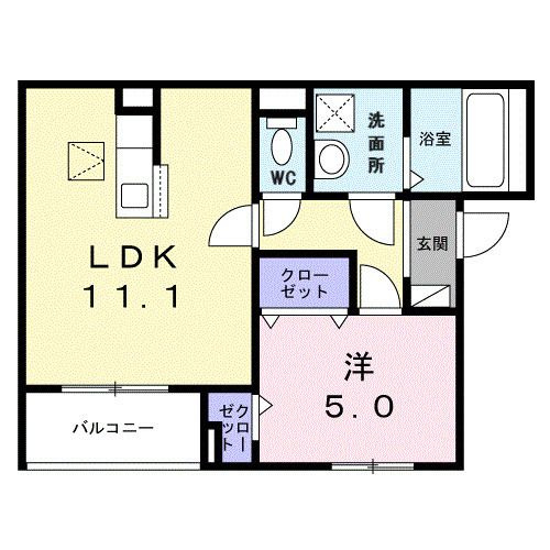ポルテボヌール本牧の間取り