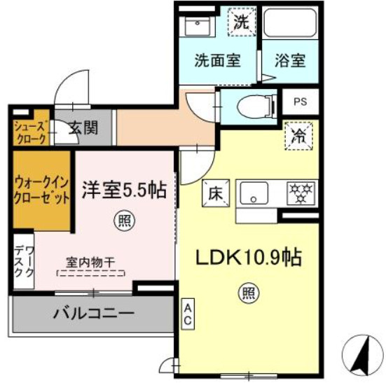 PREMILIFE碩田町の間取り