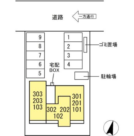 PREMILIFE碩田町の区画図