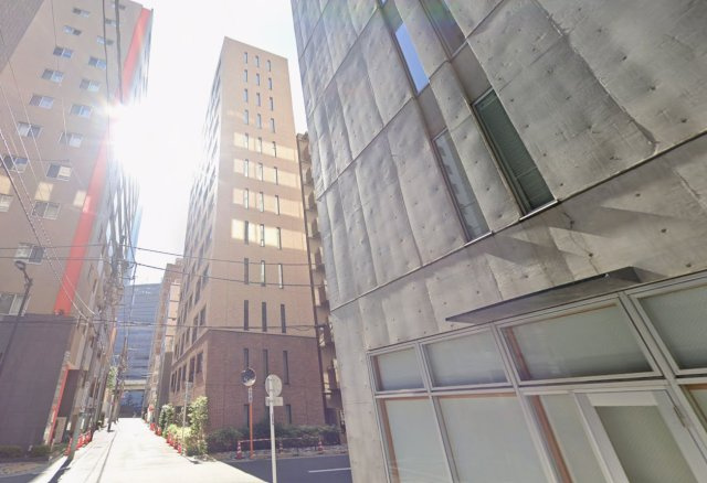 中央区銀座８丁目の事務所の外観