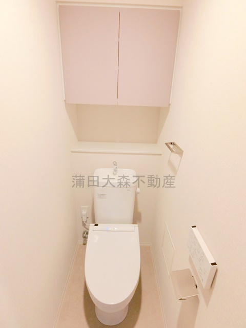 シーズンフラッツ大森北三丁目のトイレ|温水洗浄便座付きのトイレ