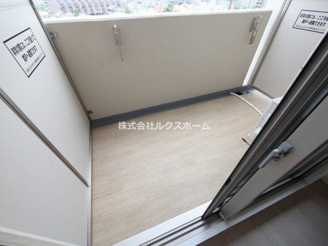ロイス茨木奈良町のバルコニー