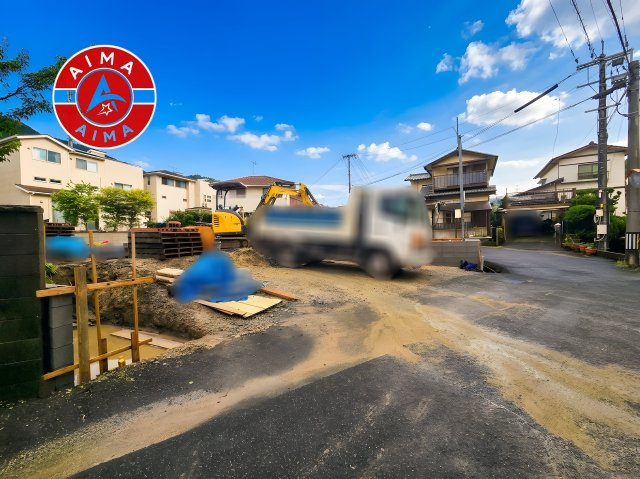 太宰府市御笠1丁目第1-2棟（1号棟）の前面道路含む現地写真|見学の時間などお気軽にお問い合わせ下さい。