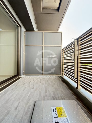 ATLAS加賀屋　加賀屋東小学校区のバルコニー|ATLAS加賀屋　バルコニー