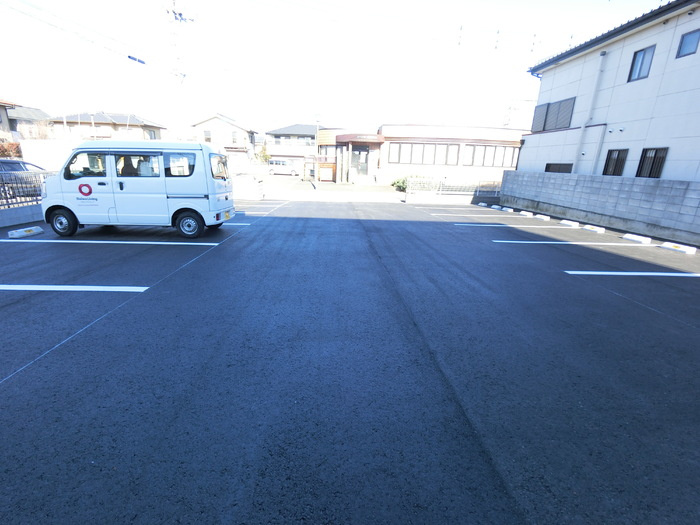 アステール高原の駐車場