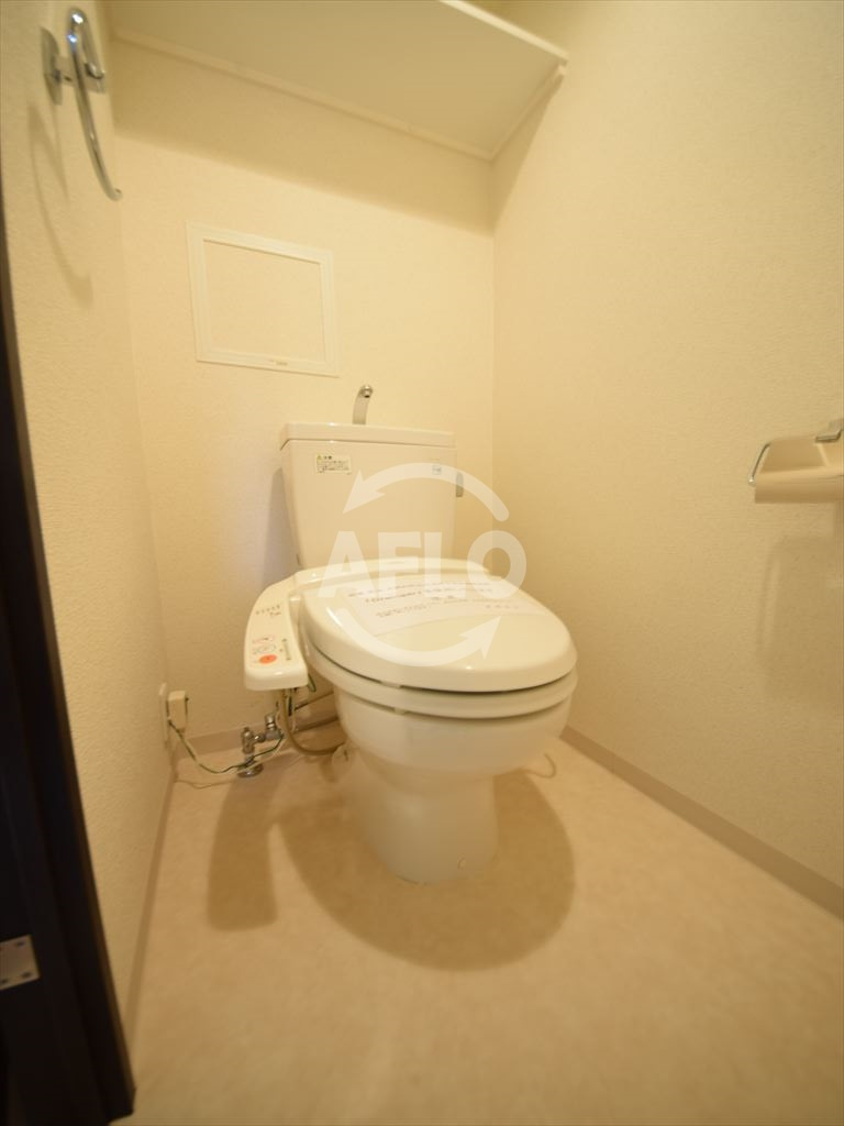 S-RESIDENCE難波Vialeのトイレ|S-RESIDENCE難波Viale（エスレジデンスナンバヴィアーレ）温水洗浄付便座