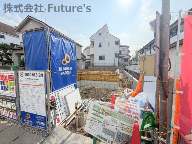 吉川市吉川2丁目　新築戸建の外観|現地の写真になります。