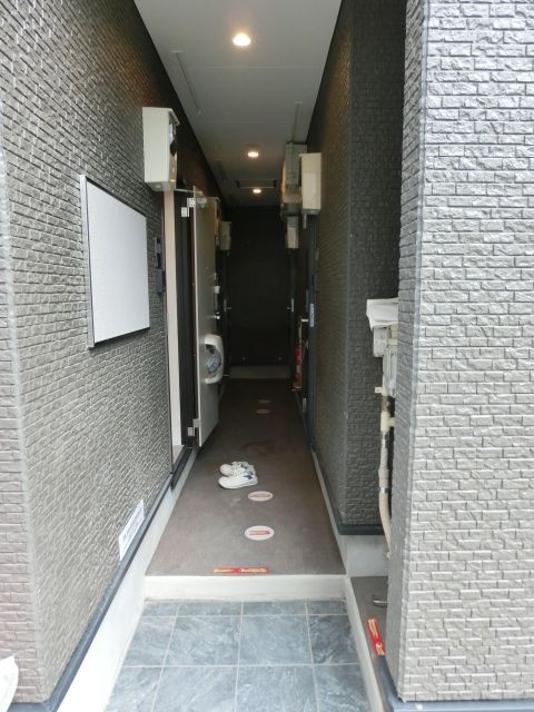 ハーモニーテラス南小岩Xのエントランス