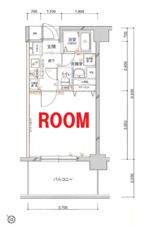 【間取り】 | グリフィン新横浜・伍番館