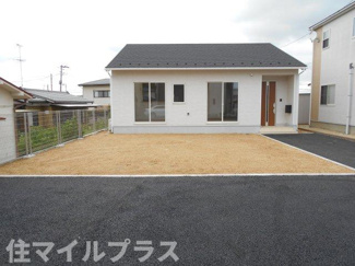 【庭】 | 矢吹町小松新築一戸建て1棟 | お庭でゆったりと過ごせます
