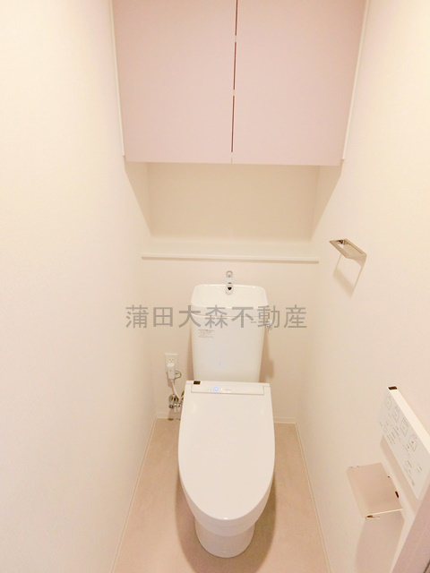 シーズンフラッツ大森北三丁目のトイレ|温水洗浄便座付きのトイレ