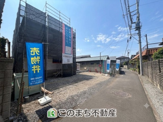 【前面道路含む現地写真】 | CRADLE GARDEN佐野市赤坂町　第6　1号棟　 | 【前面道路写真】陽当り・解放感◎になっております！