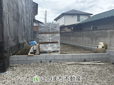 【庭】 | CRADLE GARDEN佐野市赤坂町　第6　 | 広々としたお庭でプール遊びやBBQを楽しめます☆